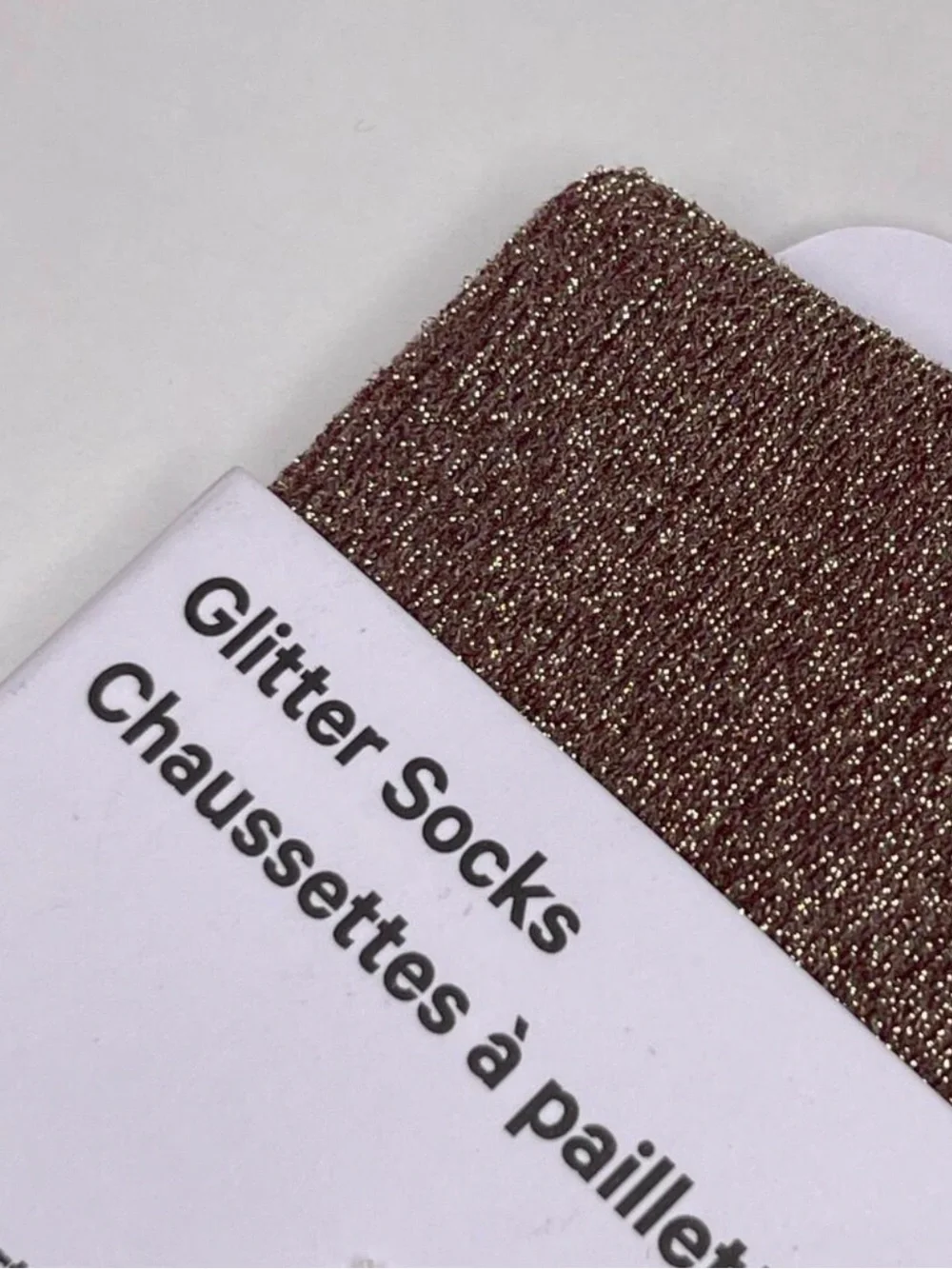 🆕 LULULEMON Glitter Quarter Socks Rockwood NWT Size L